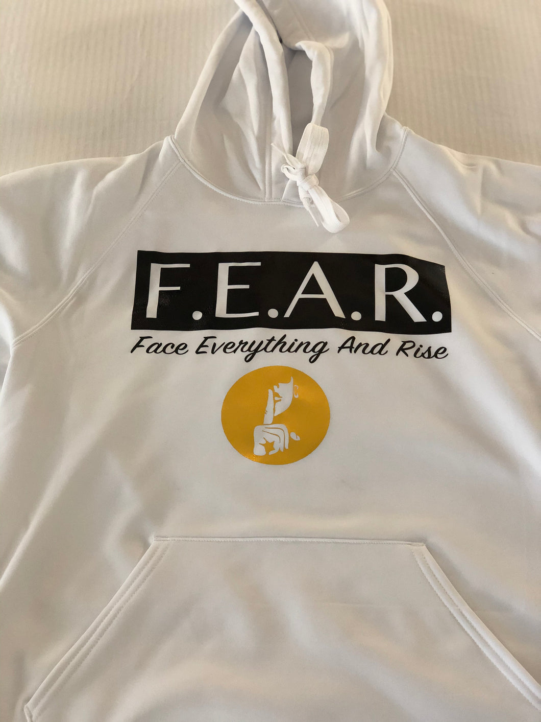F.E.A.R. Pull Over Hood - White